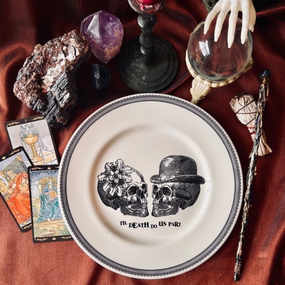 royal stafford Other - Till death do us part dinner plate